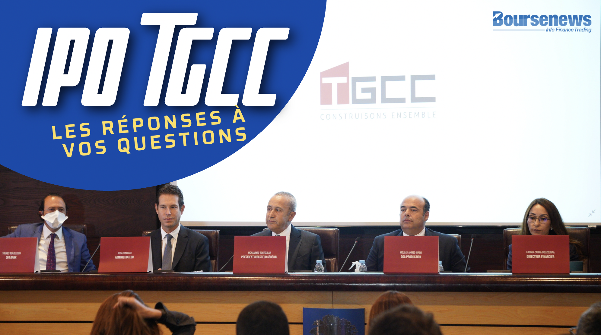 Introduction en Bourse de TGCC : Les réponses à vos questions